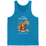 Aqua Old Fashioned Girl tank top