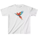Ash Scarlet Macaw Parrot youth t-shirt