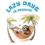 Lazy Days In Paradise Blanket Design