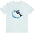 Coastal Joy Dolphin t-shirt ice blue