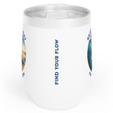 Find Your Flow insulated tumbler side