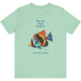 Heather Mint Colorblocked Angelfish t-shirt