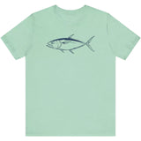 Heather Mint Majestic Yellowfin Tuna t-shirt