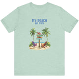 Heater mint My Beach Bliss Is Chillaxing t-shirt