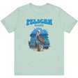 Heather prism mint Pelican Paradise t-shirt