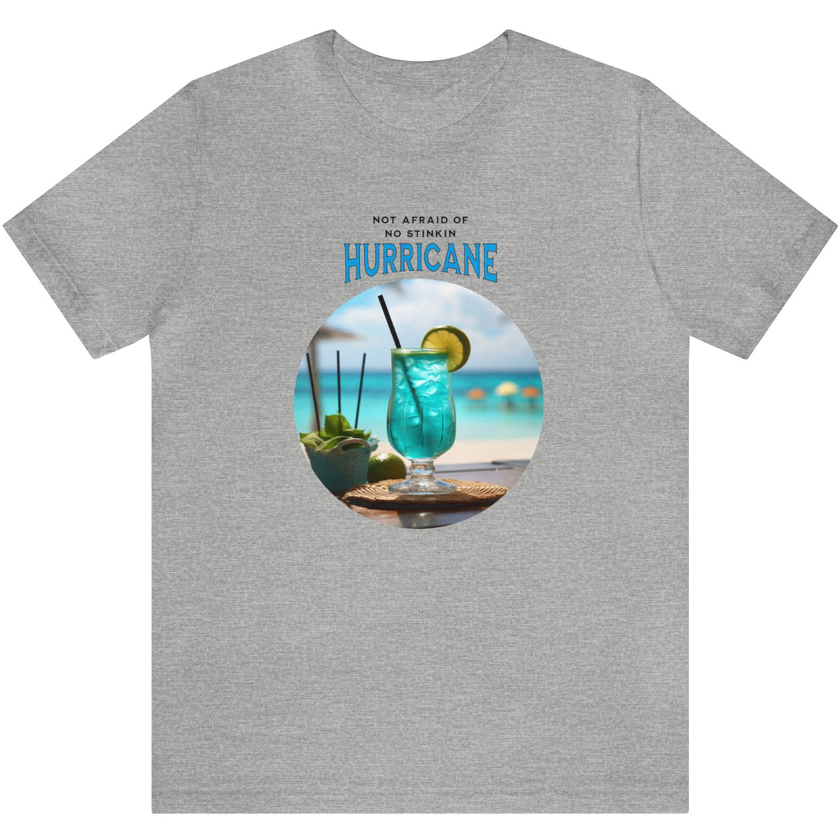 Hurricane Chaser t-shirt in athletic heather