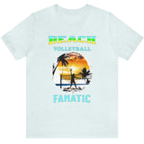 Ice blue Beach Volleyball Fanatic men's t-shirt