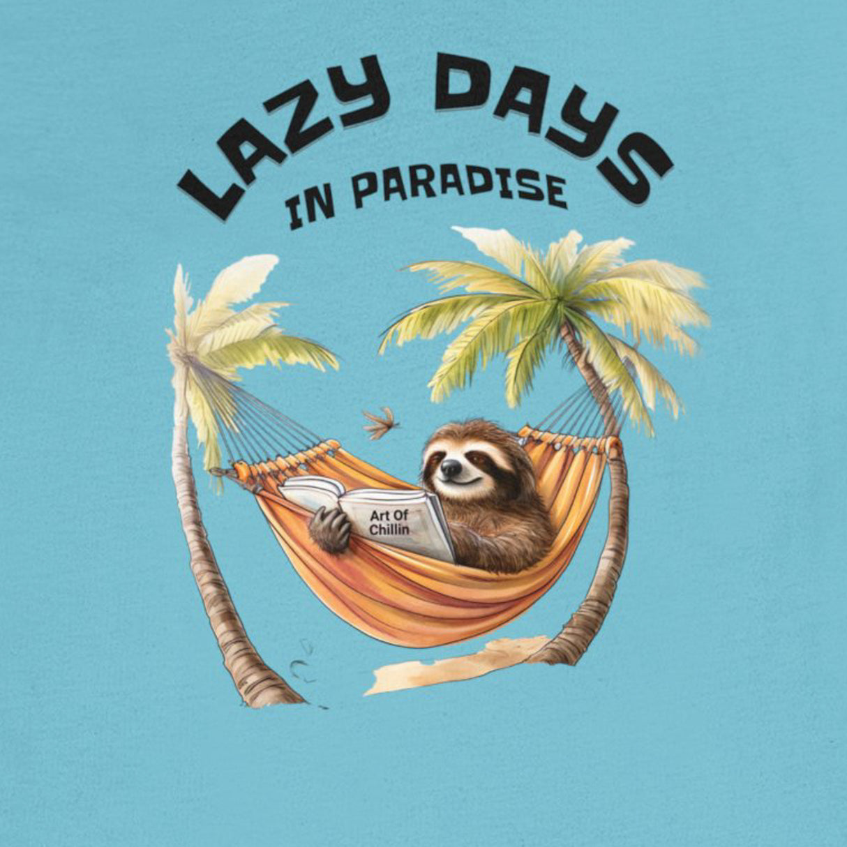Lazy Days t-shirt design