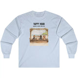 Light blue Yappy Hour Paws And Relax long-sleeve t-shirt