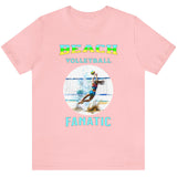 Pink Beach Volleyball Fanatic woman's t-shirt