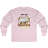 Light pink Yappy Hour Paws And Relax long-sleeve t-shirt