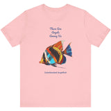 Pink Colorblocked Angelfish t-shirt
