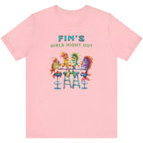 Pink Girls Night Out At Fin's t-shirt