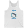 Splash Dolphin tank in white