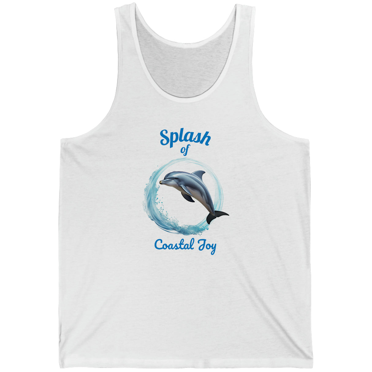 Splash Dolphin tank in white