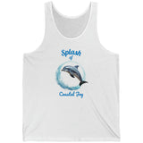 Splash Dolphin tank in white