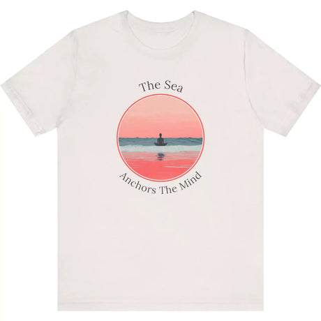 The Sea Anchors The Mind vintage white t-shirt