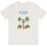 Vintage white My Beach Bliss Is Chillaxing t-shirt