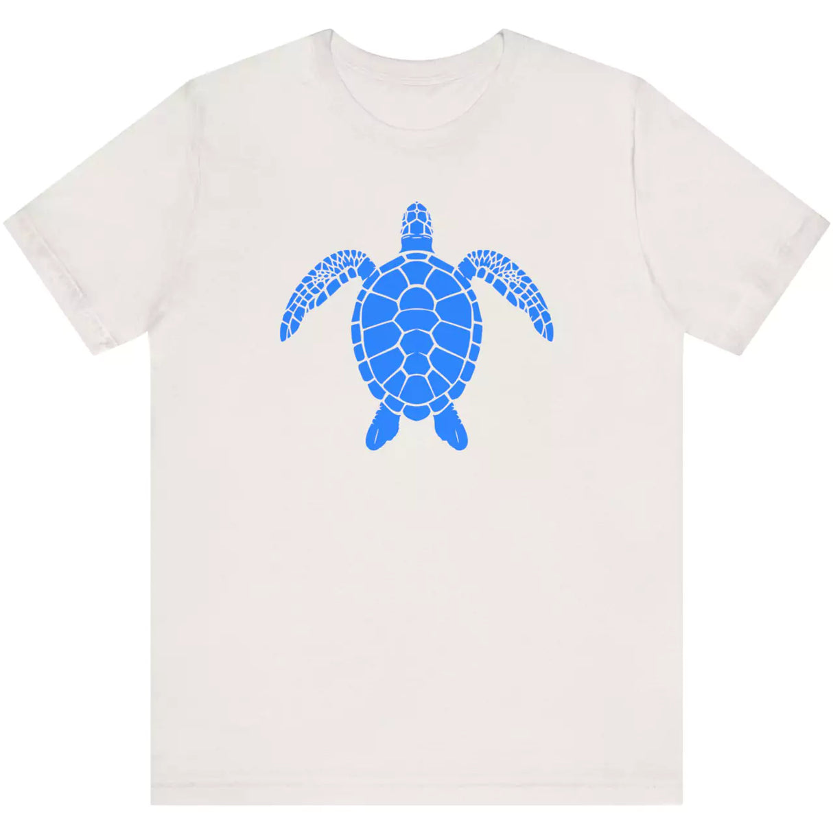 Vintage white Silhouette Sea Turtle t-shirt