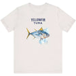 Vintage white Yellowfin Tuna Watercolor t-shirt