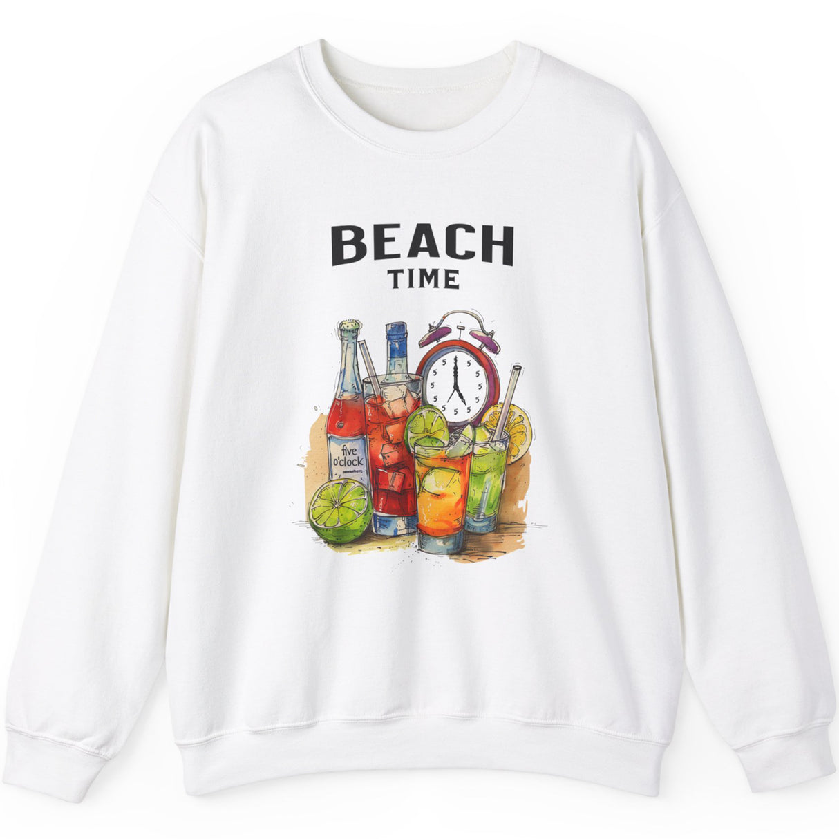 White Beach Time Always sweatshirt