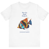 White Colorblocked Angelfish t-shirt